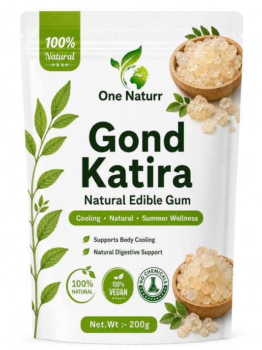 One Naturr Gond Katira for Cooling & Energy – 200g